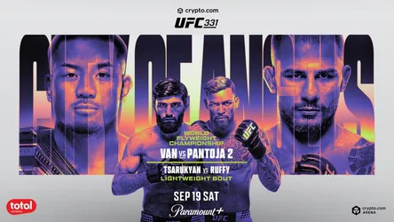 UFC 331 Van vs Pantoja 2