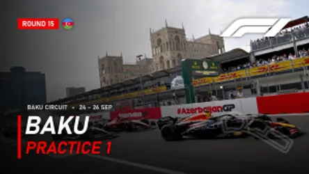 Azerbaijan Grand Prix - Practice 1